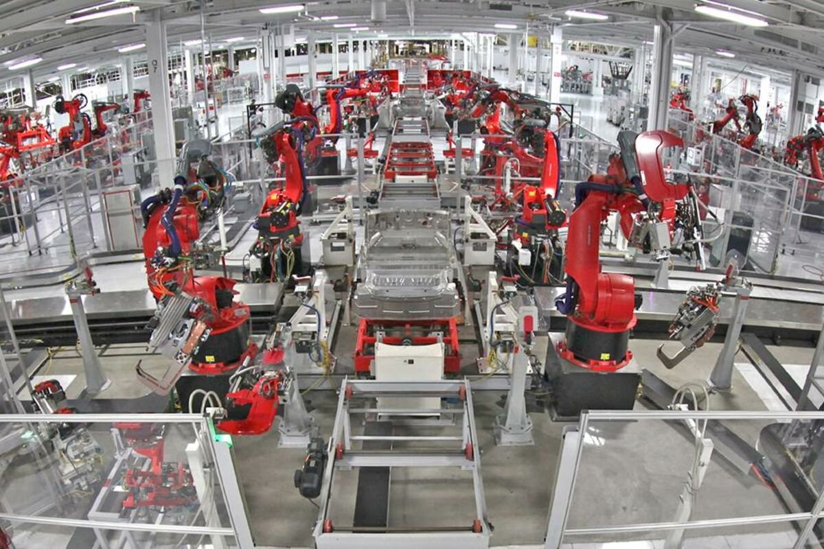 La fabbrica del futuro interamente automatizzata